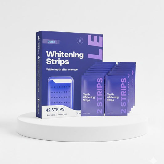Dental Whitening Strips Enamel Care